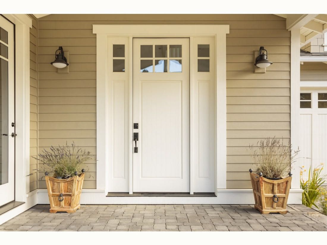 New Front Door Improves Security